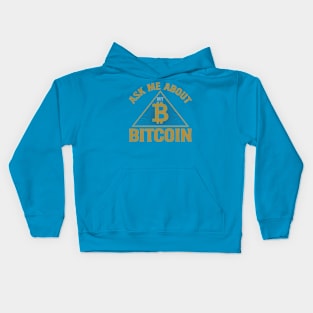 Ask Me About Bitcoin Kids Hoodie